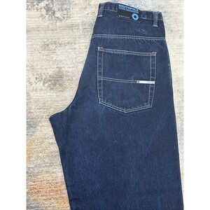 Vintage Y2K South Pole Jeans Mens 40 Baggy Wide Leg Hip Hop Streetwear Denim